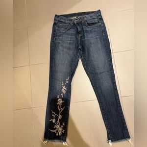 Embroidered Carmar jeans